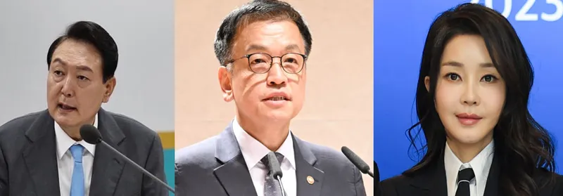 왼쪽부터 윤석열, 최상목, 김건희. <사진=본인 페이스북>